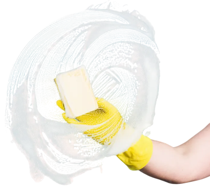 R.S Sicco UG – Wasser- & Brandschadensanierung, Reinigung und Gebäudedienste - Reinigungskonzept – manuelle Reinigung von Glasfensterscheiben mit Reinigungsmittel und Gummi-Aluminium-Wischer