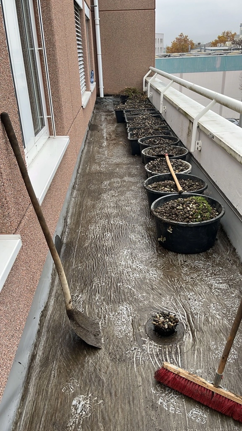 R.S Sicco UG – Wasser- & Brandschadensanierung, Reinigung und Gebäudedienste - Besselstraße 26 Mannheim Balkonsanierung